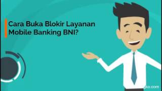 Cara Buka Blokir Layanan Mobile Banking BNI [upl. by Areip]