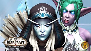 Sylvanas Eternal Punishment All Cutscenes in ORDER  Arthas Death Epilogue WoW Dragonflight Lore [upl. by Lyckman]