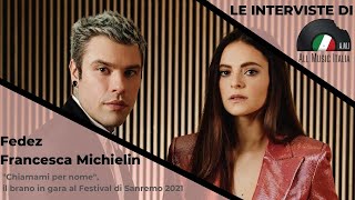 Francesca Michielin e Fedez Chiamami per Nome Sanremo 2021 [upl. by Tarra]