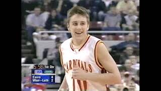 2003 IHSA Boys Basketball Class A Third Place Game Warrensburg WLatham vs Cairo [upl. by Gnav]