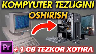 Kompyuterni tezligini oshirish optimizatsiya qilish [upl. by Aaronson]