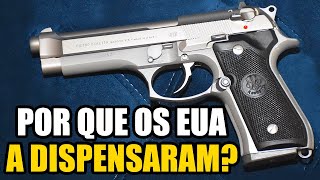 A história COMPLETA da pistola Beretta M9  92FS [upl. by Baynebridge]