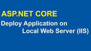 How To Deploy ASPNET Web Application on Internet Information Server IIS [upl. by Kcirdes]