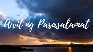 Awit ng Pasasalamat Song of Praise  Hope Filipino Worship Lyrics [upl. by Stew]