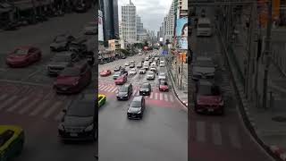 Bangkok Rush Hour Traffic is Crazyyyyyy bangkokthailand travel bangkoktraffic [upl. by Blair]