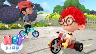 Fietsen Kinderliedje 🚲 Peuterfilmpjes Nederlands  HeyKids [upl. by Egwin]