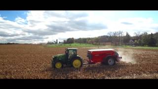 New KUHN Axent™ 1001 Precision Fertilizer Spreader Hi 5 [upl. by Mccormac]