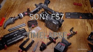 FS7 Time lapse Building The Zacuto FS5 Recoil Rig [upl. by Shifrah]