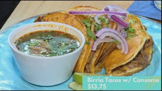 Celebrating Frida Kahlos Birthday with Birria Tacos at Casa Azul Taqueria [upl. by Lleznod367]