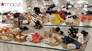 MACYS SHOE SHOPPING  SUMMER 2019 ALDO JESSICA SIMSPON COACH  WALK THROUGH [upl. by Nev]