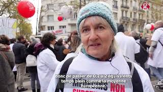 GREVE  Interview Corinne LE SAUDER [upl. by Norved]