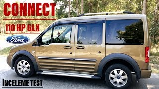 Ford CONNECT 18 TDCİ 110 PS GLX İnceleme Test Sürüşü [upl. by Ethelin]