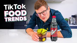 Chef Tests and Reviews More TikTok Food Trends [upl. by Aikas]