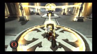 God of War Chains of Olympus Walkthrough Part 15 Temple Courtyard [upl. by Drahser]