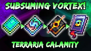 Subsuming Vortex  Terraria Super Buffed Upgrade to Razorblade Typhoon Calamity Mage Class Weapon [upl. by Stirling]