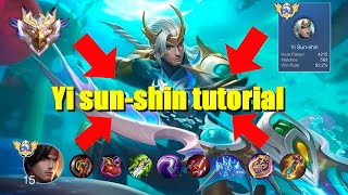 PRO YI SUNSHIN TUTORIAL 77 wr  HOW TO SOLO CARRY IN RANKED GAME [upl. by Peers]