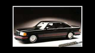 Mercedes W126 AMG Lorinser specials Gemballa tuning ABC [upl. by Martha]