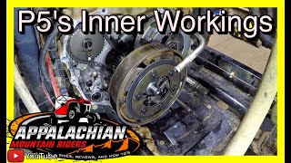 Honda Pioneer 500 EPI Wet Clutch Spring Install Part 2 Case Side Removal [upl. by Hsilgne]