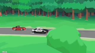 INITIAL D EG6 VS AE86 in FR LEGENDS [upl. by Stockmon]