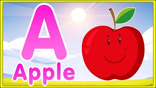 A for Apple Song  Learn the Alphabet  ABC Nursery Rhymes [upl. by Nevsa130]