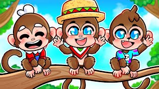 Nos convertimos en CHANGOS 🐵🍌 SILVIOGAMER en ULTIMATE MONKEY RACE 💛 [upl. by Anglim]