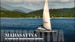 Yacht Charter Crew Interview on 62 Catamaran Mahasattva in the Virgin Islands [upl. by Hauge892]