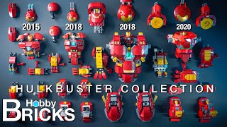 All Hulkbuster Lego Sets  Speed Build  Beat Building [upl. by Dieterich678]