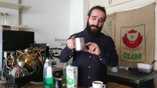 Latte art nasıl yapılır  Bölüm 1 [upl. by Franny]