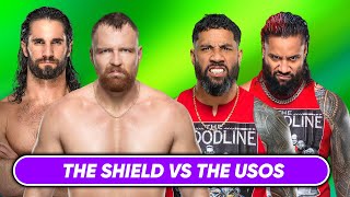 The Shield vs The Usos  WWE 2024 [upl. by Keever]