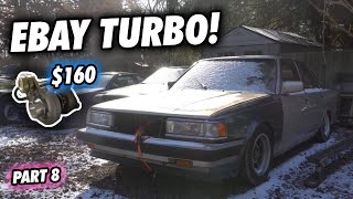 NEW EBAY TURBO  Tims Boosted 5M MX73 Cressida Project  PART 8 [upl. by Quintessa348]