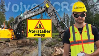 Återställer Ett Gammalt Avlägg  VOLVO ECR145 [upl. by Walter]