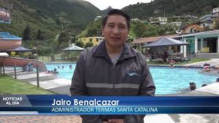 TERMAS SANTA CATALINA PAPALLACTA TURISMO  ALLYTV NAPO [upl. by Karlan]