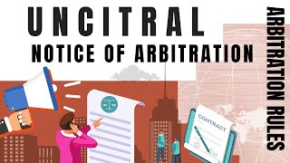 UNCITRAL Arbitration Rules Notice of Arbitration animated explainer [upl. by Clorinda]