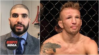 TJ Dillashaw relinquishes UFC title suspended 1 year by NYSAC  Ariel Helwani  MMA on ESPN [upl. by Fagin]