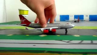 Virgin Atlantic Toy 747 Take Off [upl. by Manson]