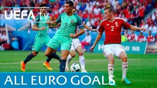 All 108 UEFA EURO 2016 goals Watch every one [upl. by Ydaf]