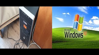 Mój używany komputer stacjonarny  Windows XP Professional 32bit PL na dysku twardym HDD IDE [upl. by Vories]