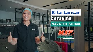 Nazatul Shima Creating Art in Motorsports  KitaLancar PETRONAS x MSF Racing [upl. by Dehnel]