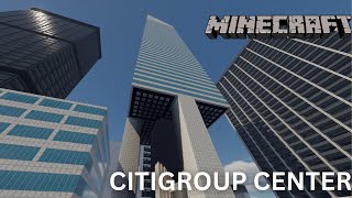 Citigroup Center In Minecraft 11 Scale 601 Lexington Avenue [upl. by Eniamrehs102]