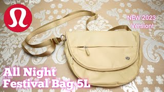 Lululemon All Night Festival Bag 5L Review  NEW Version [upl. by Maryl]