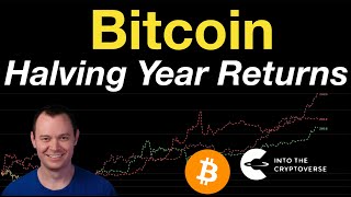 Bitcoin Halving Year Returns [upl. by Arral]