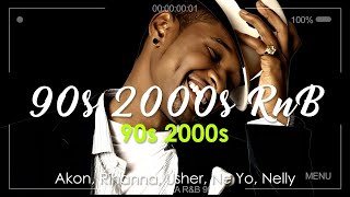 Best of RampB Classics 90s amp 2000s  Old School RampB Music Ever 🎶 Akon Rihanna Usher Ne Yo Nelly [upl. by Orrocos837]