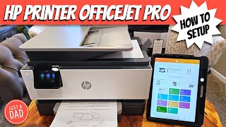 HP OfficeJet Pro 9125e Unboxing amp How to Setup [upl. by Eugatnom570]