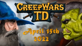 CreepWars TD Release Trailer [upl. by Lorrimer925]