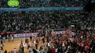 CSKAOLYMPIAKOS 6162 Τα τελευταία λεπτά Euroleague Final 2012 [upl. by Eenat]