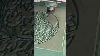 CNC CARVING USING 90 Degree V Bit  CNC MACHINE reels [upl. by Yajeet]