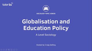 Globalisation and Educational Policy [upl. by Atnovart]