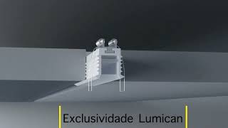 Lumican Perfil LED Flexível Silicone para Embutir em Teto Gesso Alvenaria Parede e Madeira [upl. by Tselec]