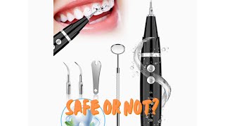 Ultrasonic Tooth Cleaner Reviews Is it a safe device [upl. by Amocat96]