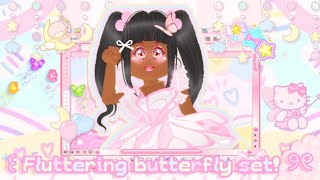 ꒰ 🎀 Turning the Fluttering Butterfly set into a person ୨୧ Royale High [upl. by Schacker801]